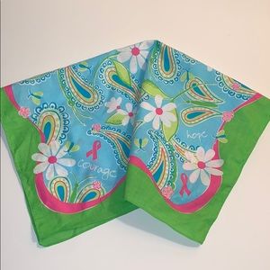 Lilly Pulitzer Women’s Scarf Ford Breast Cancer